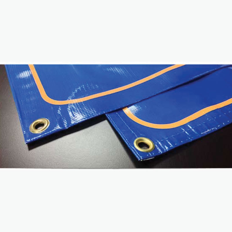 Vinyl banner with grommets