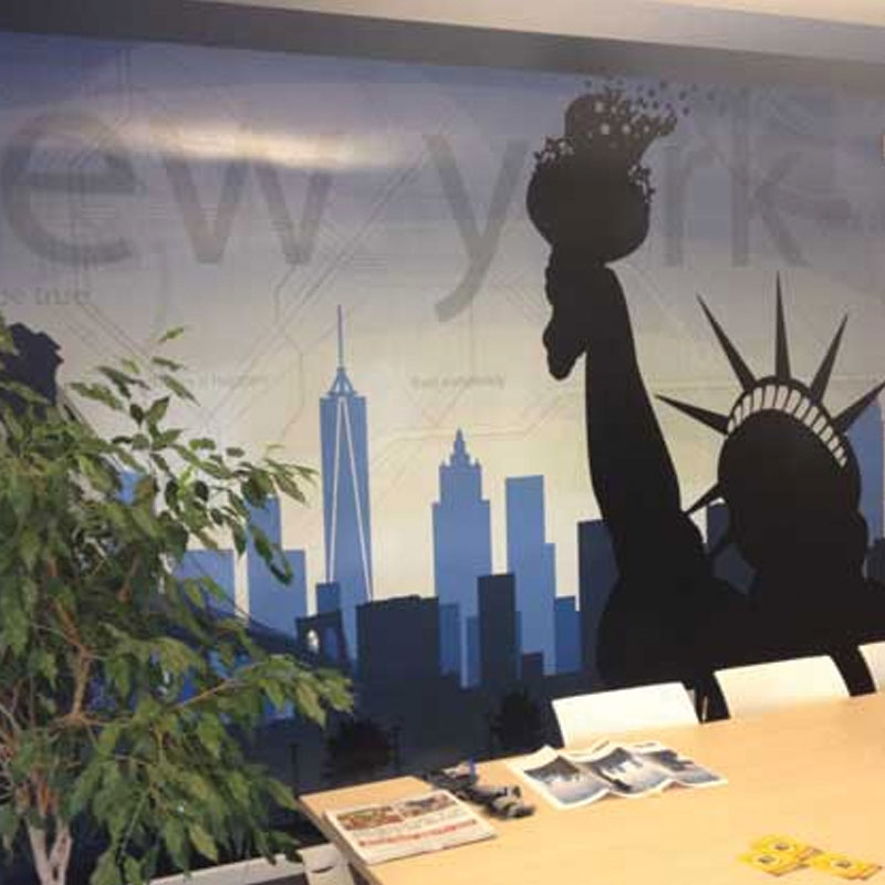 Wall mural show Statue of Liberty
