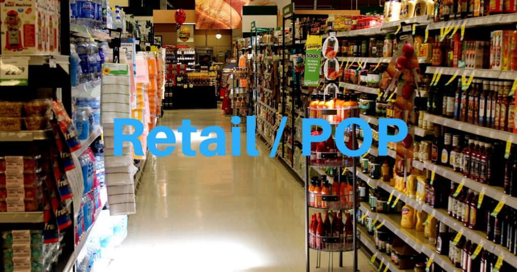 Chalkfilm for retail environments