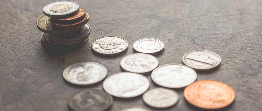 Coins and small change