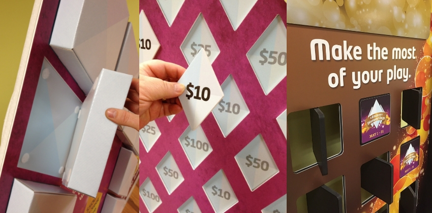 Interactive stand up displays