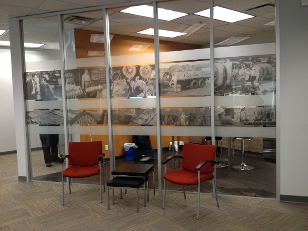 Office window graphics